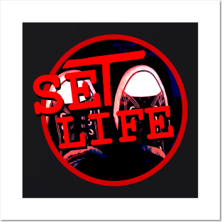 Set Life Logo Posters and Art